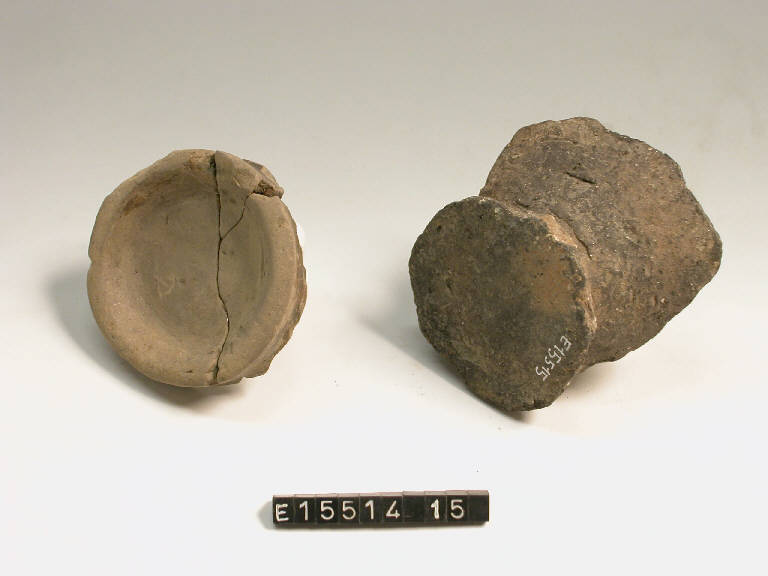 olletta (frammento di) - cultura di Golasecca (secc. V/ IV a.C.)