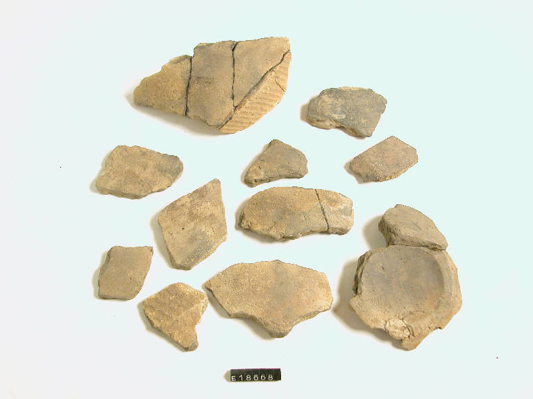 vaso biconico (frammenti di) - Cultura di Canegrate (sec. XIII a.C.)