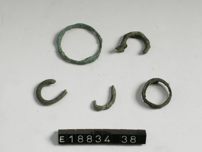 anello - cultura di Golasecca (secc. V/ IV a.C.)