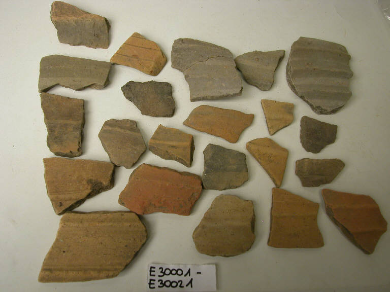 vaso (frammento di) - cultura di Golasecca (secc. V/ IV a.C.)