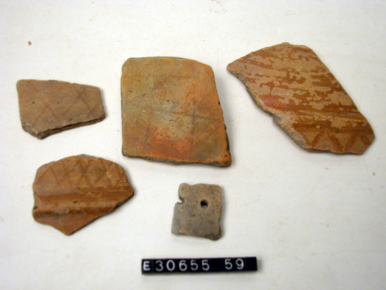 vaso (frammento di) - cultura di Golasecca (secc. VI/ V a.C.)