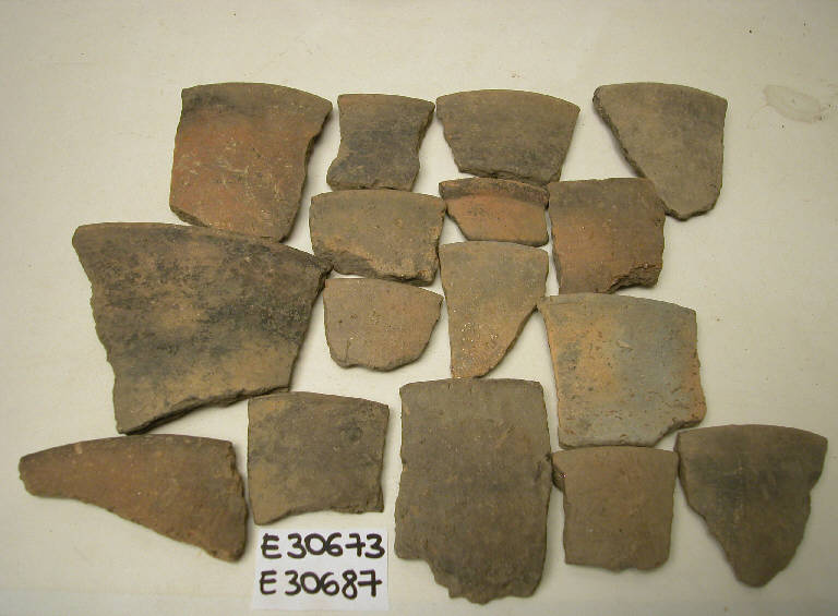 coperchio (frammento di) - cultura di Golasecca (secc. V/ IV a.C.)