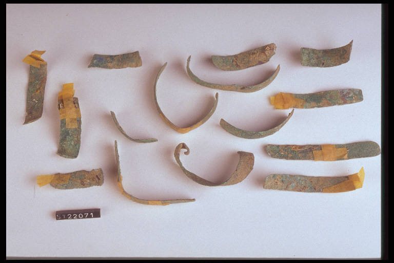 armilla a nastro - cultura di Golasecca (secc. VIII/ VII a.C.)