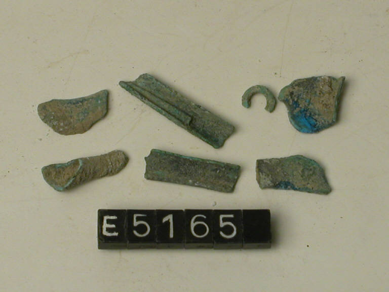 fibula a navicella - cultura di Golasecca (terzo quarto sec. VI a.C.)