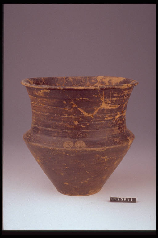 urna - cultura di Golasecca (fine/inizio secc. VI/ V a.C.)