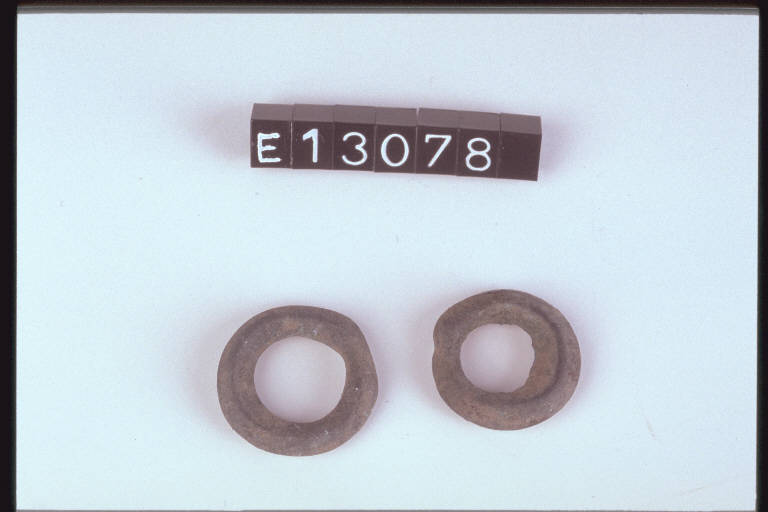 anelli - cultura di Golasecca (secc. X/ IV a.C.)