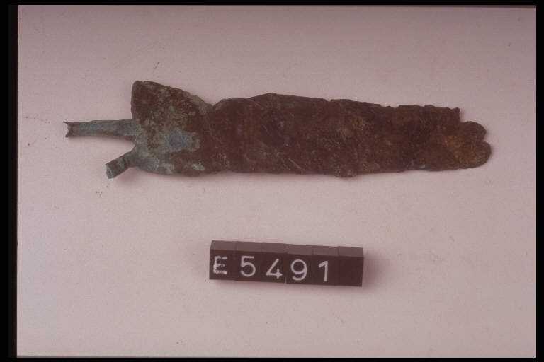 coltellino - cultura di Golasecca (secc. IX/ VIII a.C.)