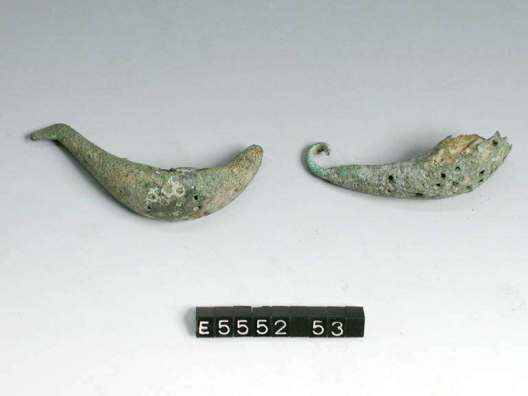 fibula a sanguisuga, DE MARINIS / tipo Palestro - cultura di Golasecca (sec. V a.C.)