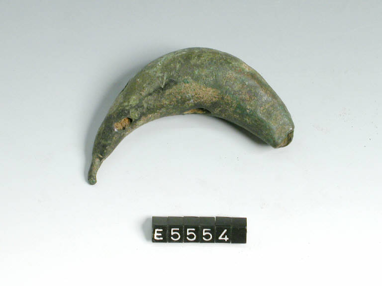 fibula a sanguisuga - cultura di Golasecca (secc. X/ IV a.C.)