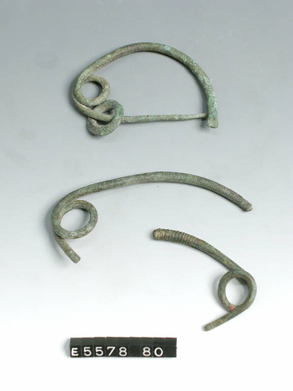 fibula ad arco semplice - cultura di Golasecca (sec. IX a.C.)