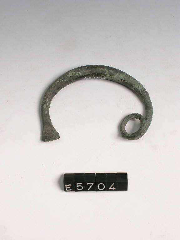 fibula ad arco ingrossato - cultura di Golasecca (sec. IX a.C.)