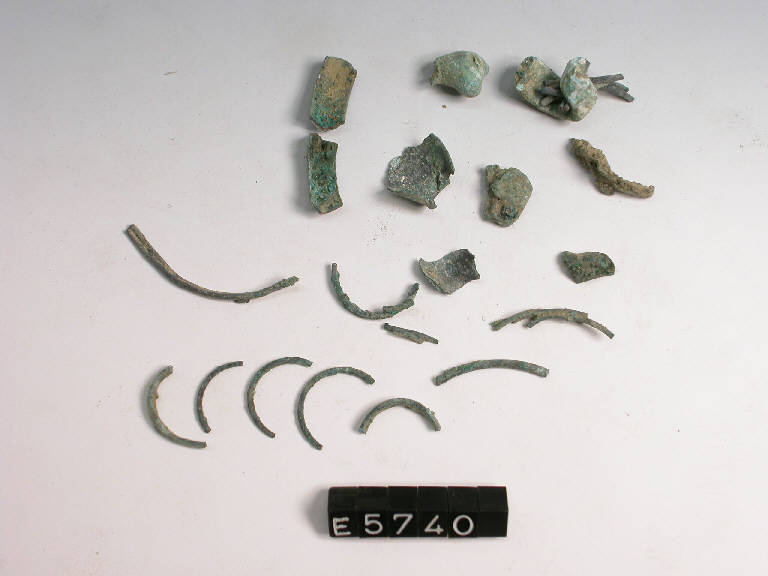 verghette - cultura di Golasecca (secc. IX/ IV a.C.)