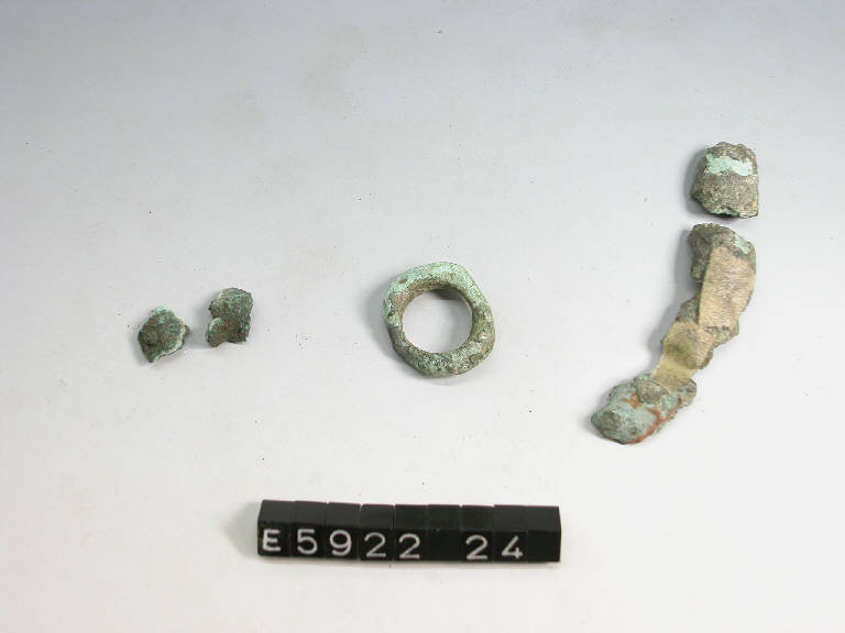 anello - cultura di Golasecca (fine/inizio secc. V/ IV a.C.)
