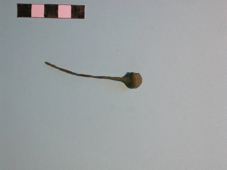 spillone a capocchia perforata, Carancini, tipo Ca' de' Cioss - cultura palafitticolo-terramaricola (Bronzo medio I)