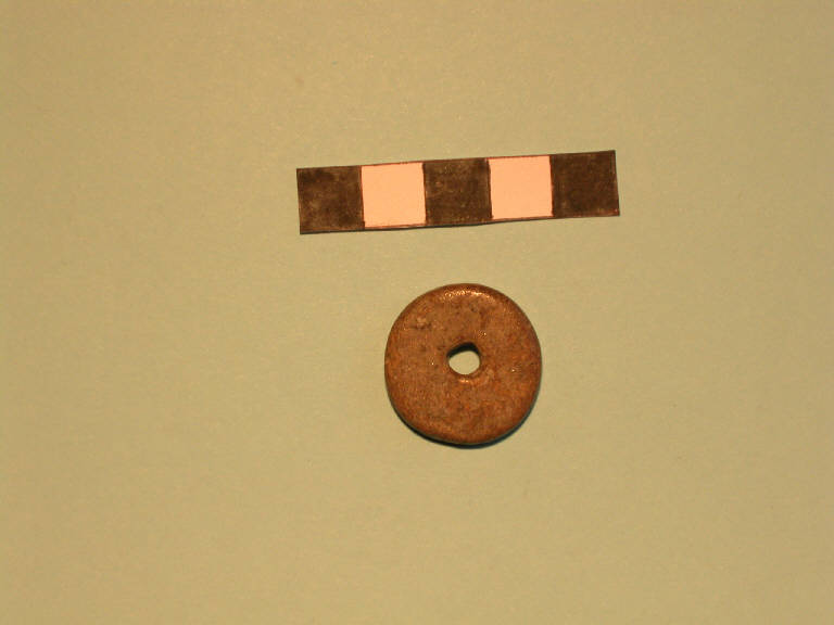 disco piatto perforato - cultura di Polada/palafitticolo-terramaricola (Bronzo antico II-medio I)