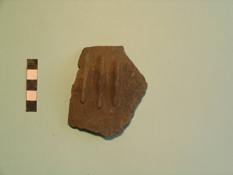 vaso troncoconico/ orlo - cultura di Polada/palafitticolo-terramaricola (Bronzo antico II-medio I)