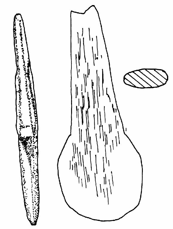 spatola - cultura di Polada (Bronzo antico II)