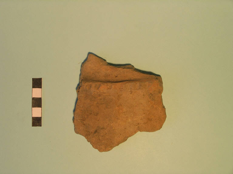 parete decorata - cultura di Polada/palafitticolo-terramaricola (Bronzo antico II)