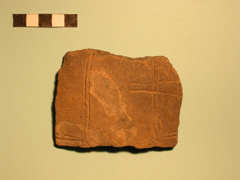 parete/ frammento - cultura di Polada (Bronzo antico II)
