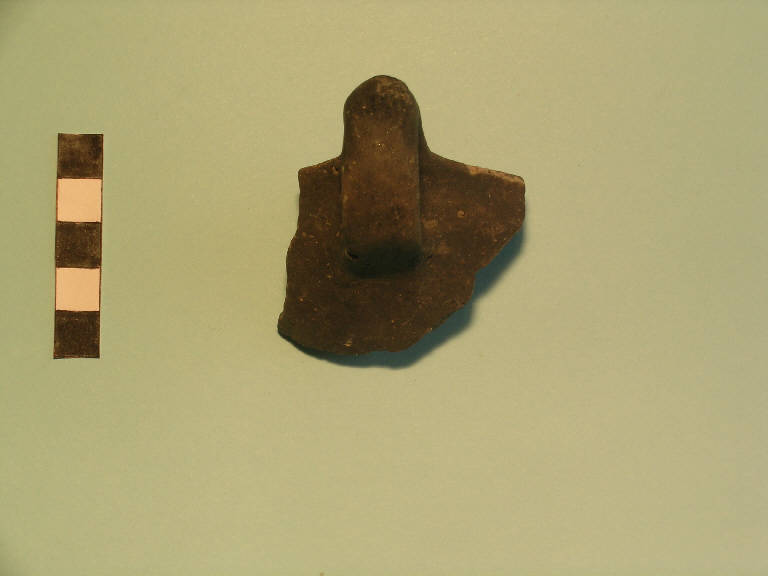 capeduncola/ frammento - cultura di Polada/palafitticolo-terramaricola (Bronzo antico II-medio I)