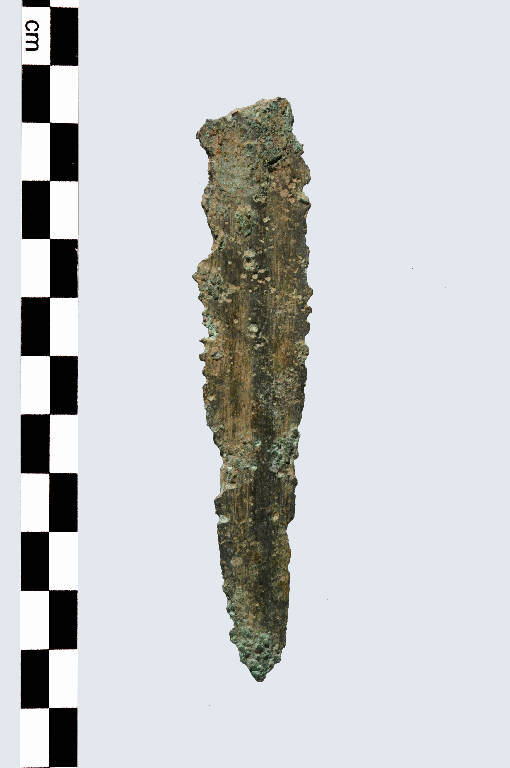 lama di pugnale - Cultura palafitticolo-terramaricola (età del Bronzo Medio Recente)