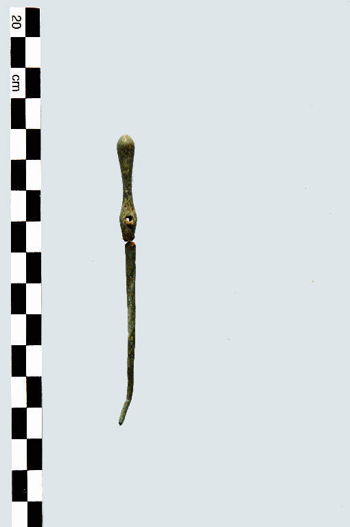 spillone, Carancini: Tipo con capocchia a mazzuolo - Cultura palafitticolo-terramaricola (Bronzo medio-recente)
