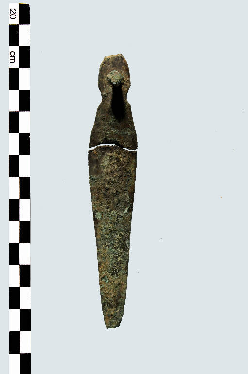 lama di pugnale - cultura palafitticolo-terramaricola (Bronzo medio-recente)