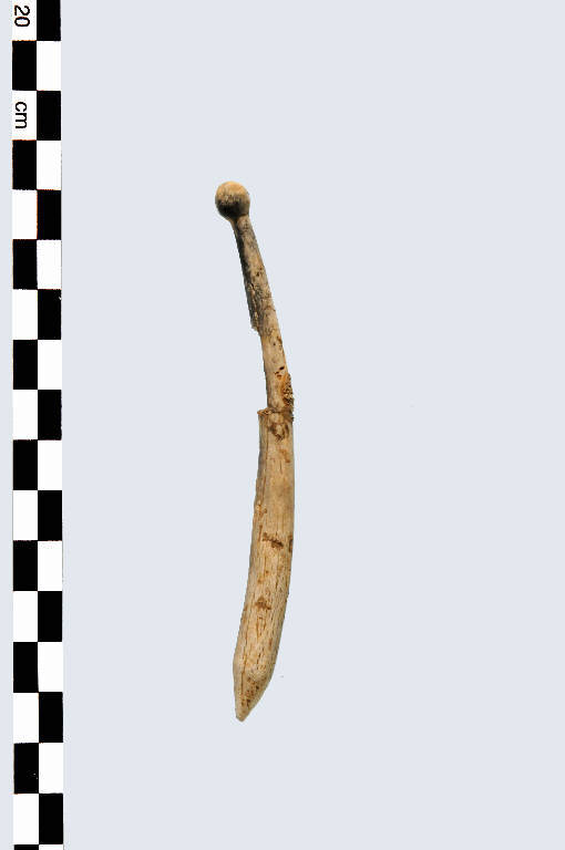 spillone in osso, tipo Béal A XX, 7 - CULTURA CELTICA (età romana)