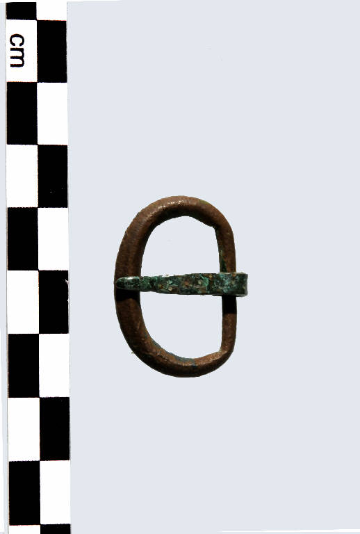 gancio di cintura o cinturone - periodo tardo-romano (sec. IV d.C.)