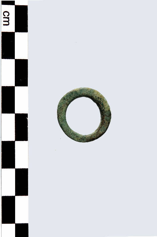 anello - periodo tardo-romano (secc. III/IV d.C.)
