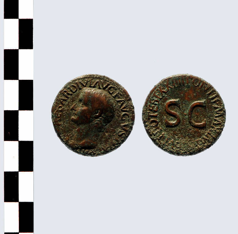 moneta, Asse - periodo romano (secc. I/II d.C.)