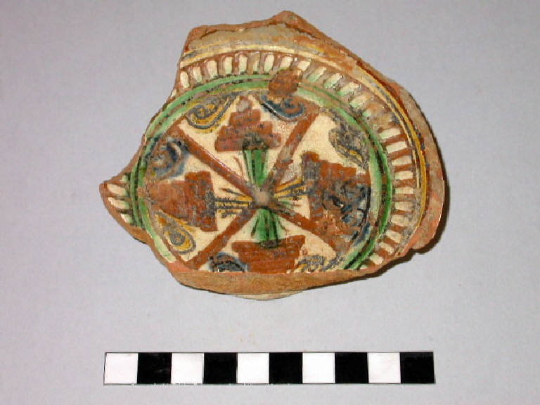 piatto - cultura (XVI - XVII sec. d.C.)