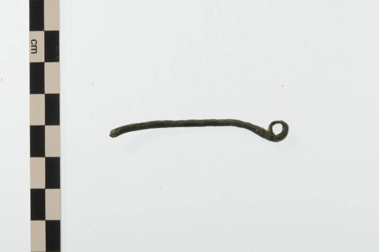 spillone a rotolo con collo ripiegato - Bronzo Finale - Prima Età del Ferro (secc. XI/VIII a.C.)