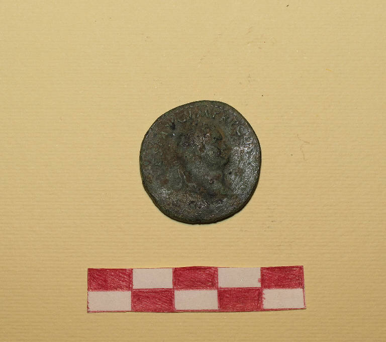 moneta - prima età romana imperiale (seconda metà sec. I d.C.)
