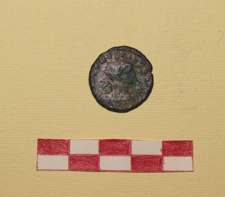 moneta, Antoniniano - tarda età romana imperiale (seconda metà sec. III d.C.)