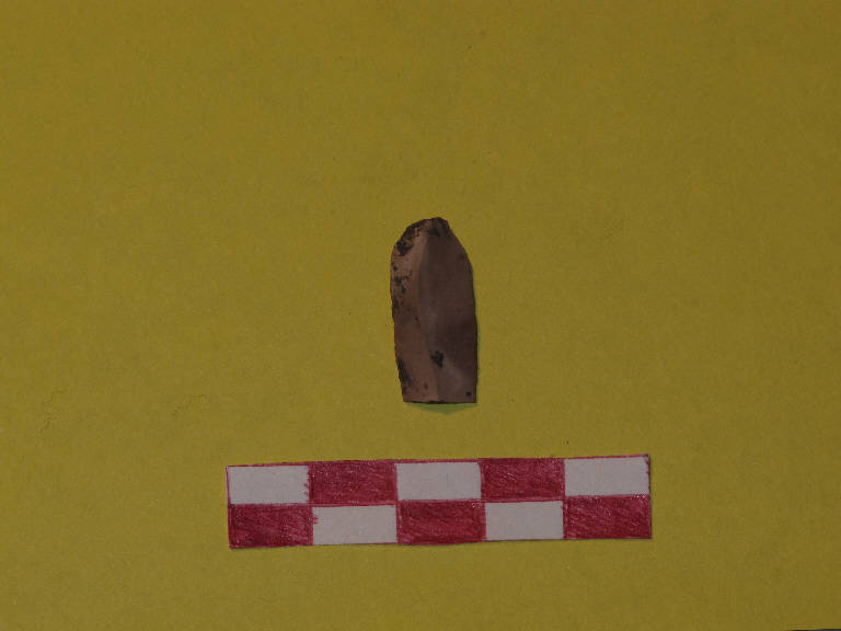 raschiatoio laterale - Gruppo del Vhò - cultura di Fiorano (sec. XLIII a.C.)