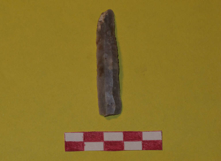 lama ritoccata - Gruppo del Vhò - cultura di Fiorano (sec. XLIII a.C.)