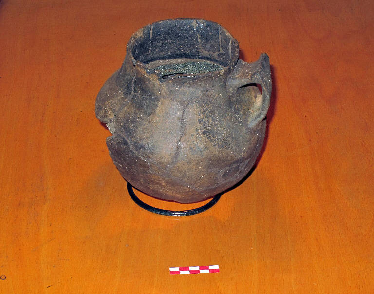 boccale/forma parzialmente ricostruibile - cultura palafitticolo-terramaricola (bronzo antico II)