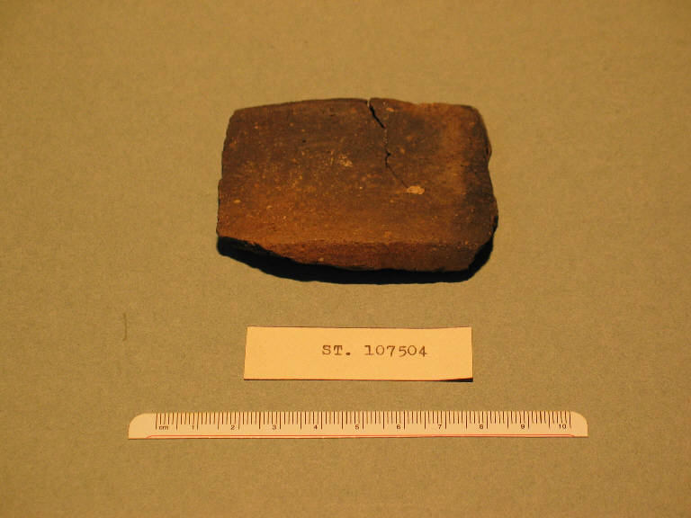 scodellone/forma parzialmente ricostruibile - cultura palafitticolo-terramaricola (bronzo antico-medio)
