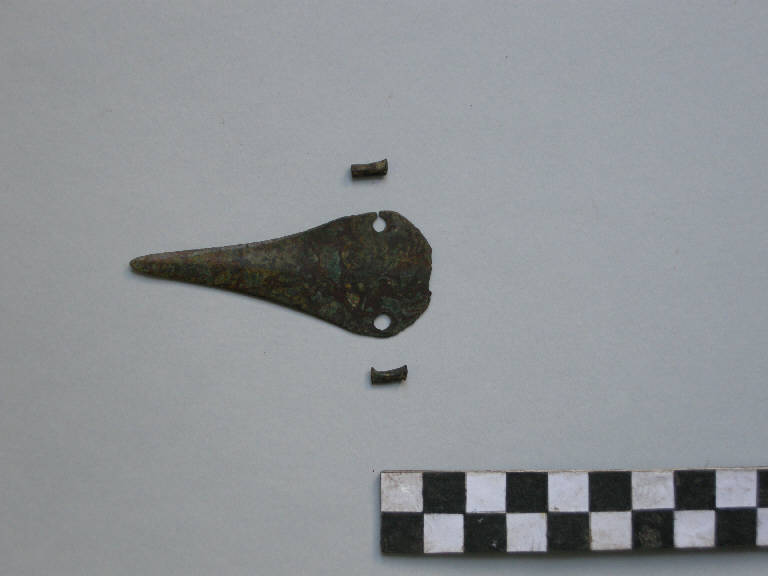 pugnale a lama triangolare piatta - Cultura di Polada (Bronzo Antico)