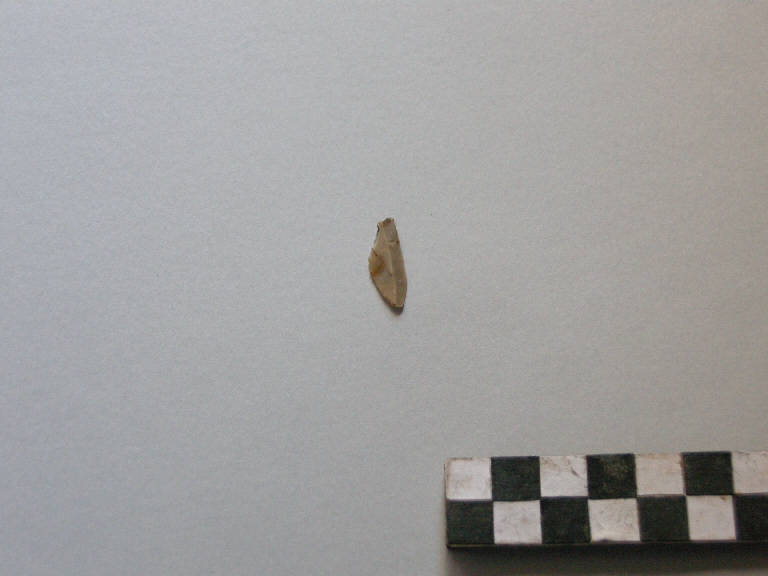 semiluna in selce - Cultura di Polada (Bronzo Antico)