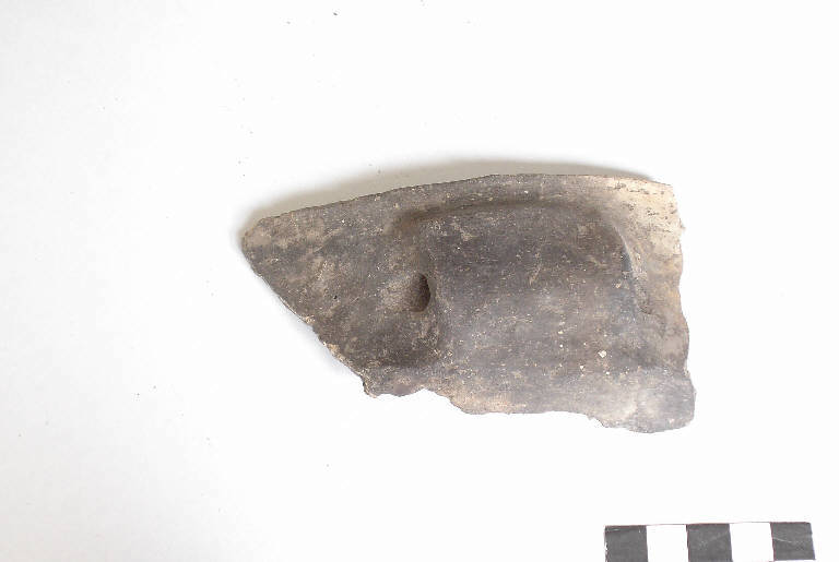frammento di ciotola con ansa subcutanea - Cultura di Polada (Bronzo Medio I)