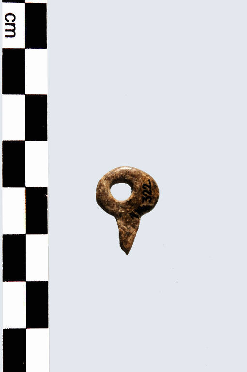 pendaglio - Cultura palafitticolo-terramaricola (età del Bronzo Medio Recente)