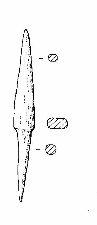 cuspide di freccia (Bronzo Medio I)