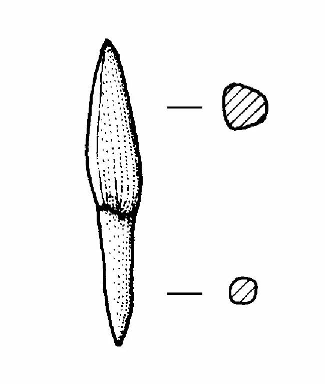 cuspide di freccia, Pape, tipo F (Bronzo Antico II)