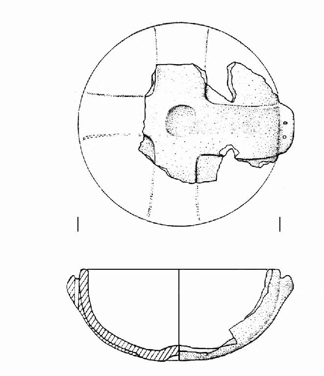 ciotola a calotta sferica (Bronzo Antico II)