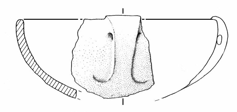 ciotola a calotta sferica (Bronzo Antico II)