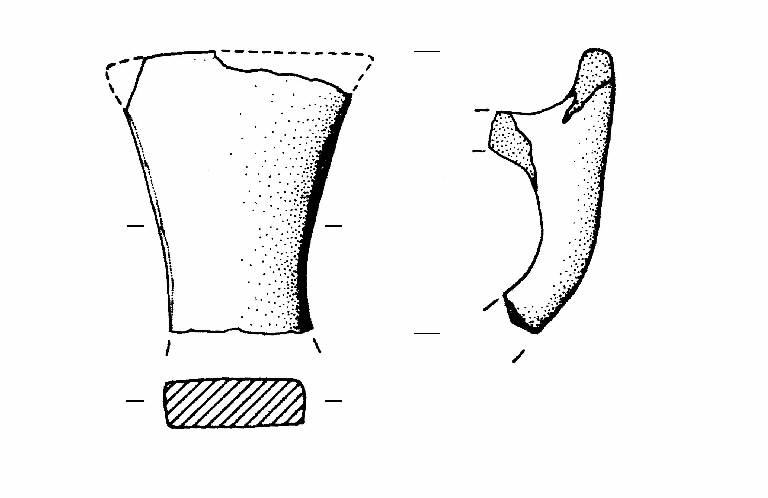 ansa con appendice asciforme (Bronzo Medio I)