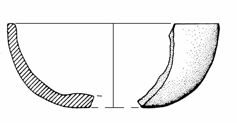 scodella emisferica (Bronzo Medio I)