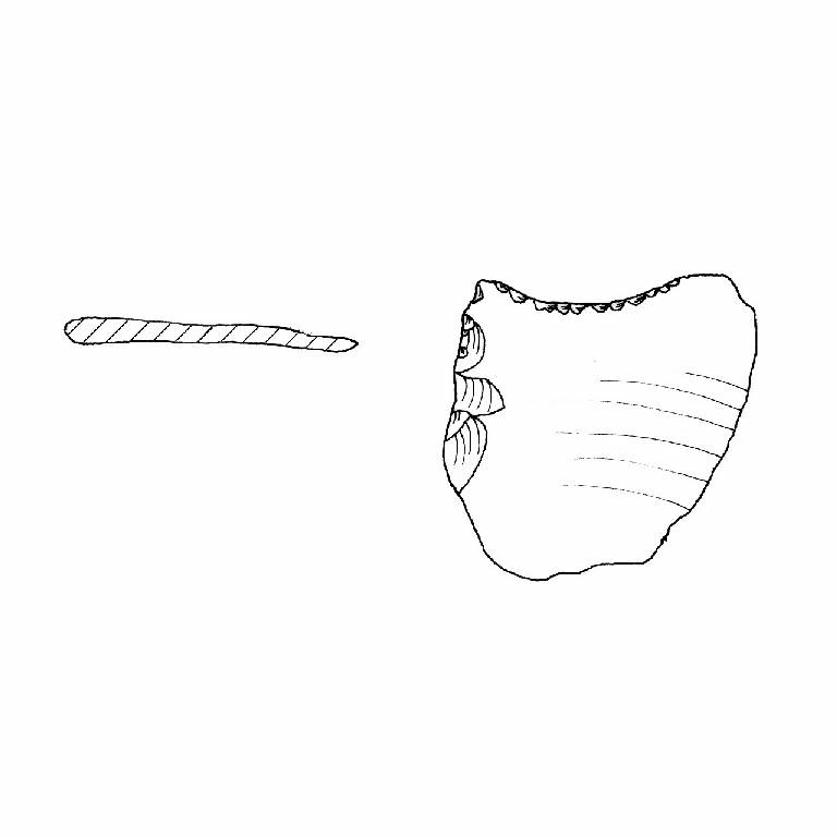 grattatoio frontale, G3 (Bronzo Antico IC)